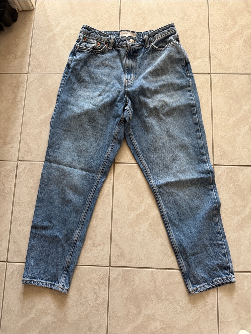 Topshop Women’s Blue Mom Jeans size 30